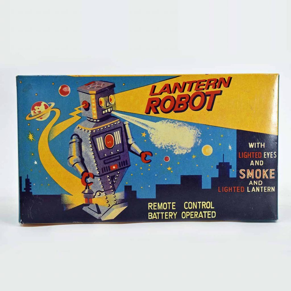 Box robot outlet toy