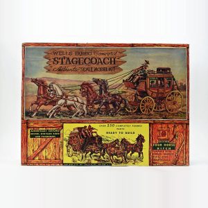 Marx Wells Fargo Stagecoach Toy Model Kit