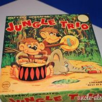 Marx Jungle Trio Battery Operated Toy In Box 1