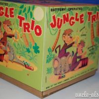 Marx Jungle Trio Battery Operated Toy In Box 3