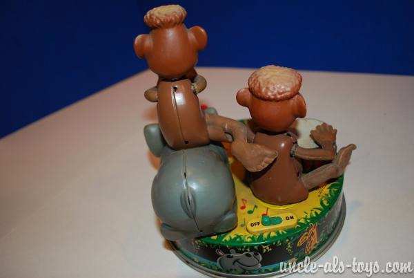 Marx Jungle Trio Battery Operated Toy In Box 6