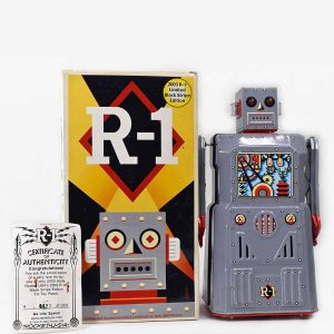 Rocket USA Battery Operated R 1 Robot 2003 Black Stripe Edition 1