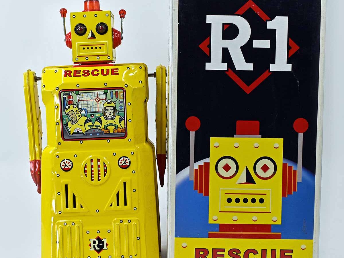 Rocket USA 'Rescue Robot' R-1 Battery Operated