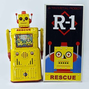 Rocket USA R-1 Rescue Robot Battery Operated - Uncle Al's Toys