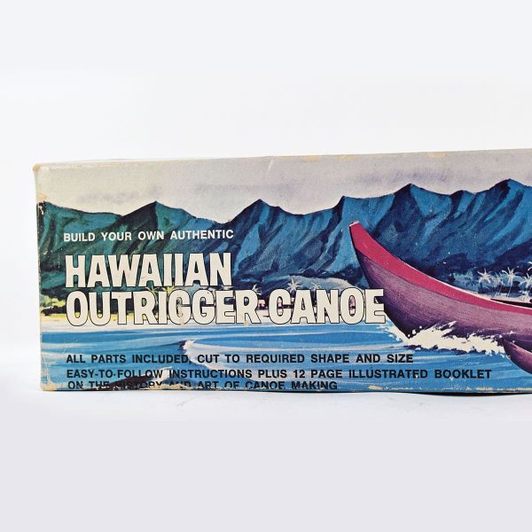 hawaiian outrigger canoe model kit 4 min