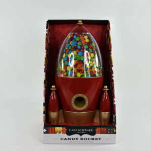 FAO Schwartz Candy Rocket Sweet Dispenser RED NIB - Uncle Al's Toys