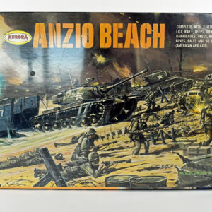 Anzio Beach Plastic Model Sealed Kit 1968 by Aurora - Uncle Al's Toys