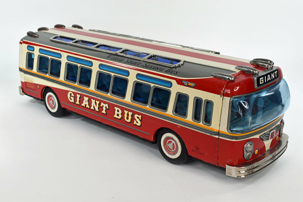 a toy bus