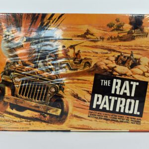 The Rat Patrol Plastic Model Sealed Kit 1967 by Aurora - Uncle Al's Toys