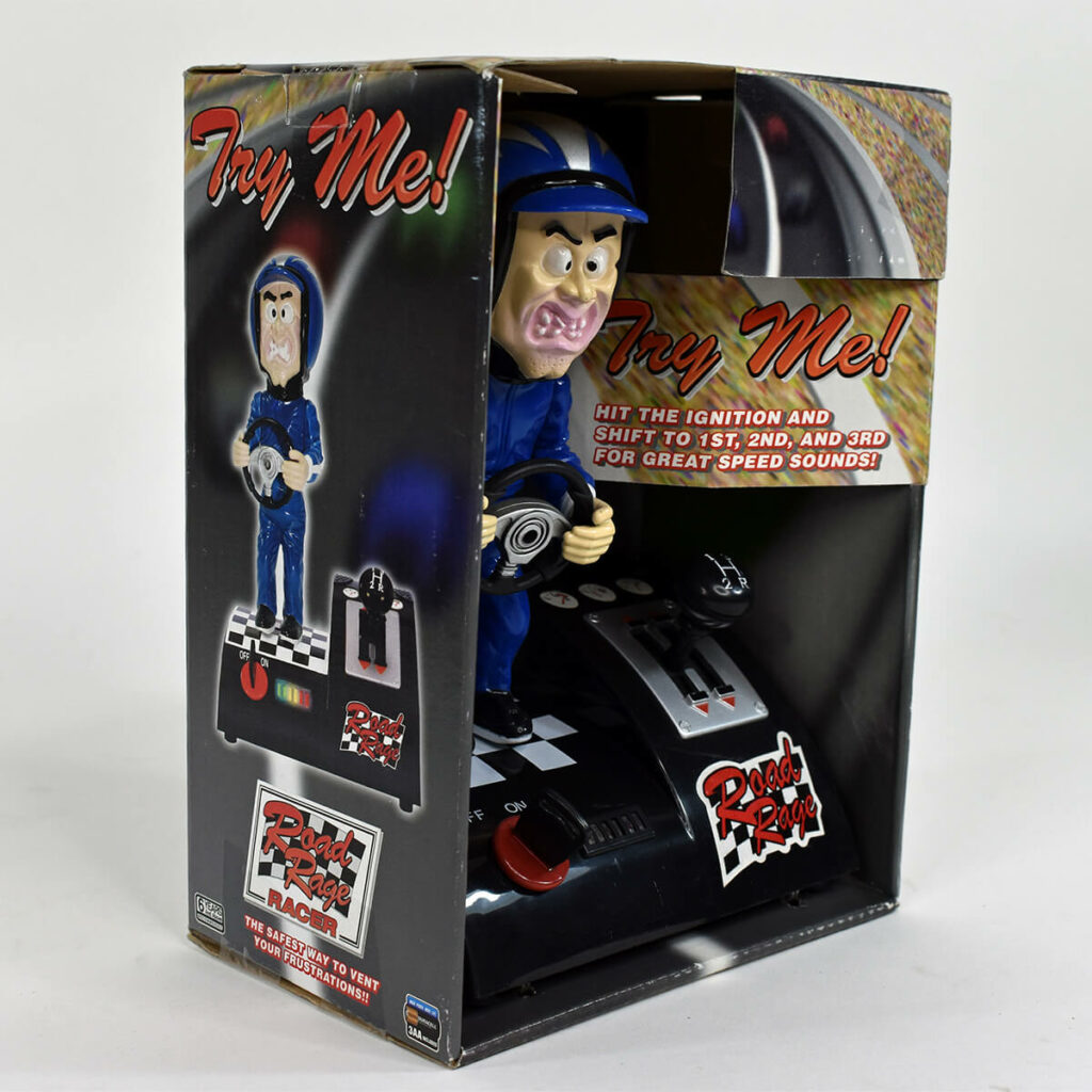 Gemmy Road Rage Racer, BLUE Helmet NIB