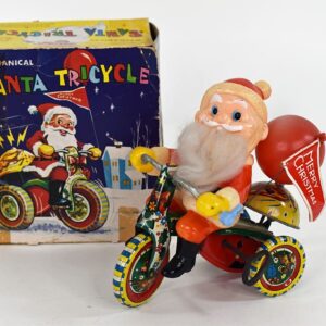 Vintage Tricycle Santa - Uncle Al's Toys