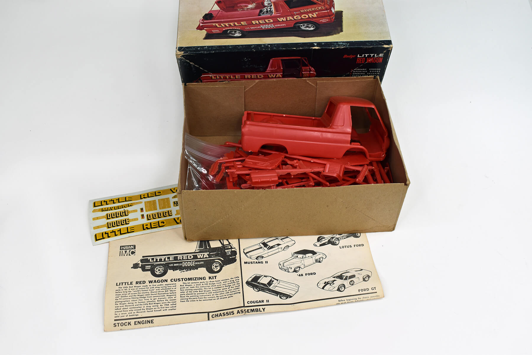 Hawk IMC Dodge Little Red Wagon Golden A-100 Pickup