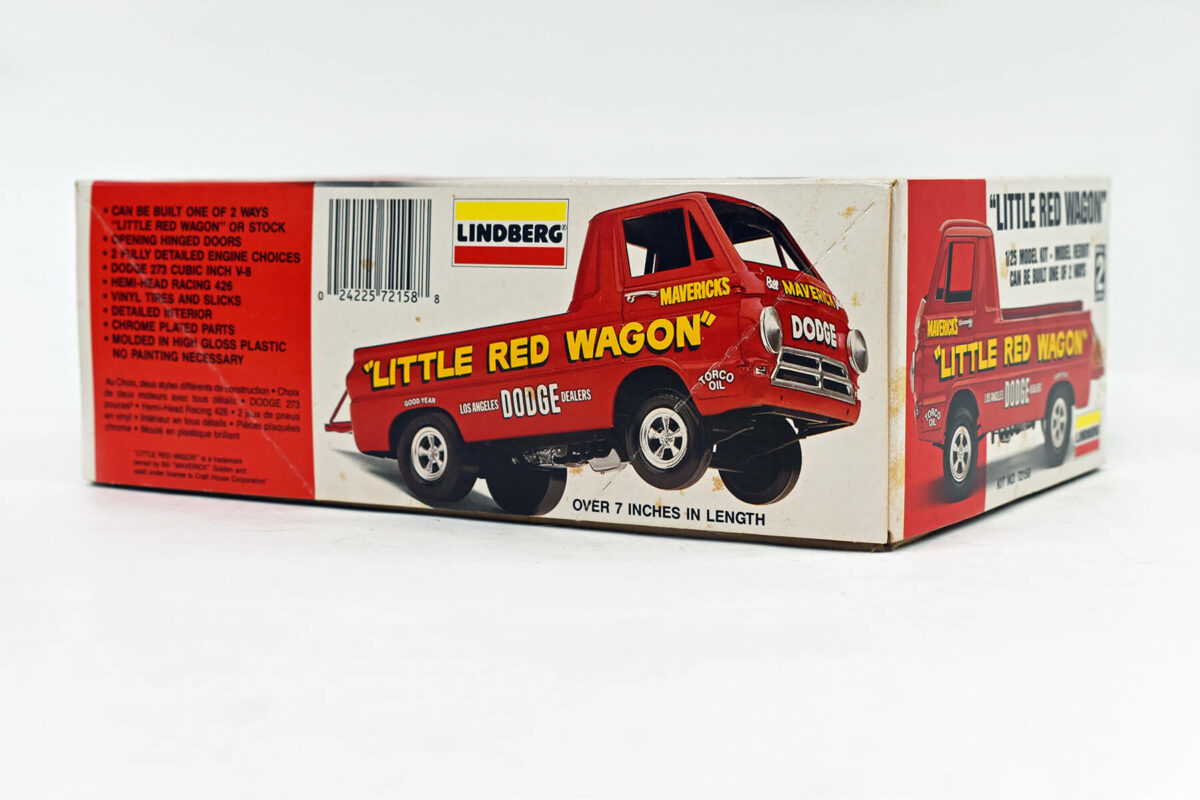 Lindberg Little Red Wagon 1:25 Plastic Model Kit #72158