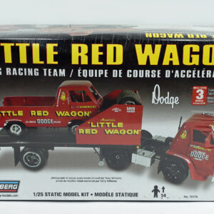 Lindberg Little Red Wagon Drag Racing Team 1:25 Static Model Kit SEALED - Uncle Al's Toys