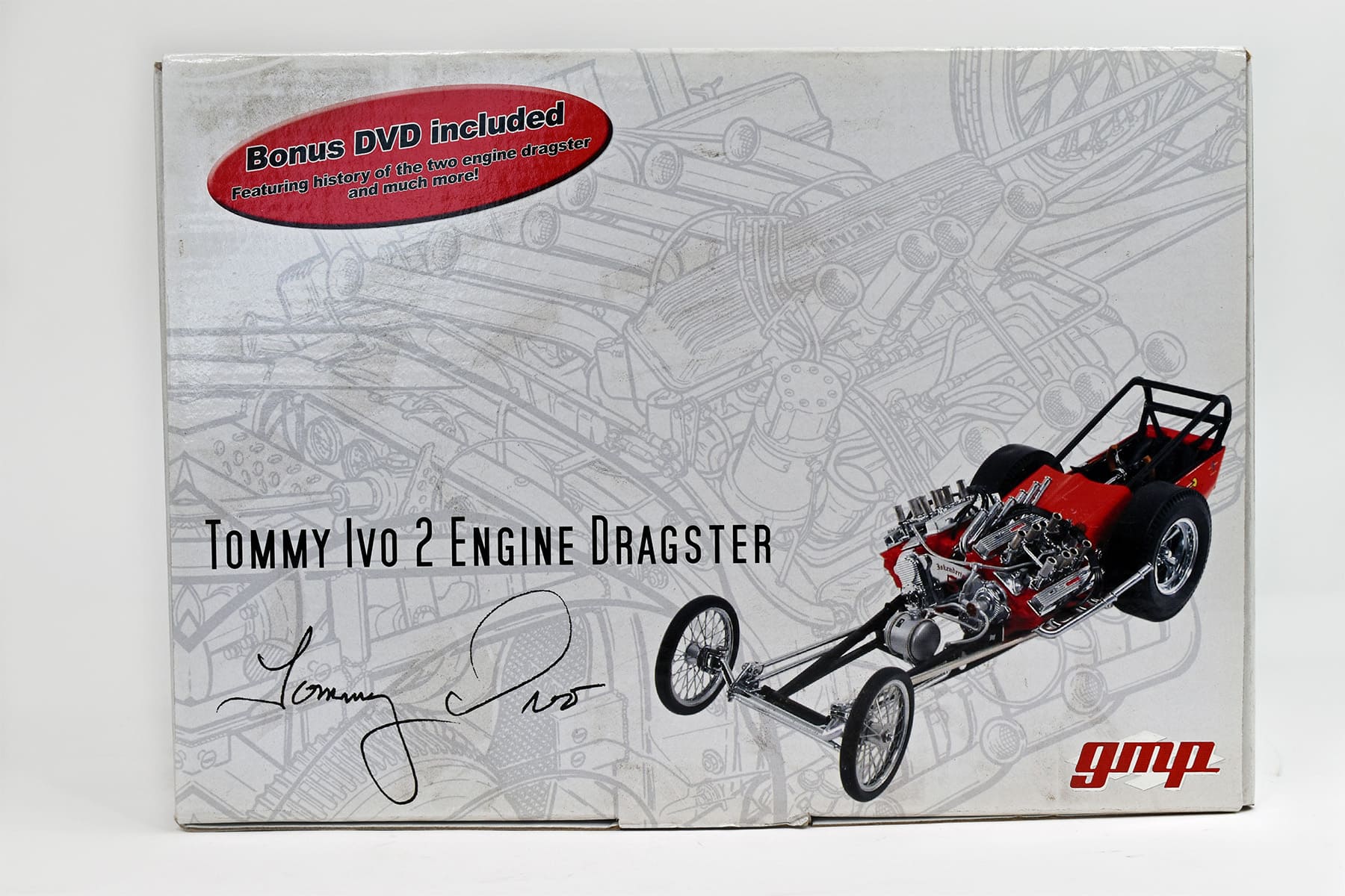 Tommy Ivo 2 Engine Dragster GMP 2004 1:18 Scale