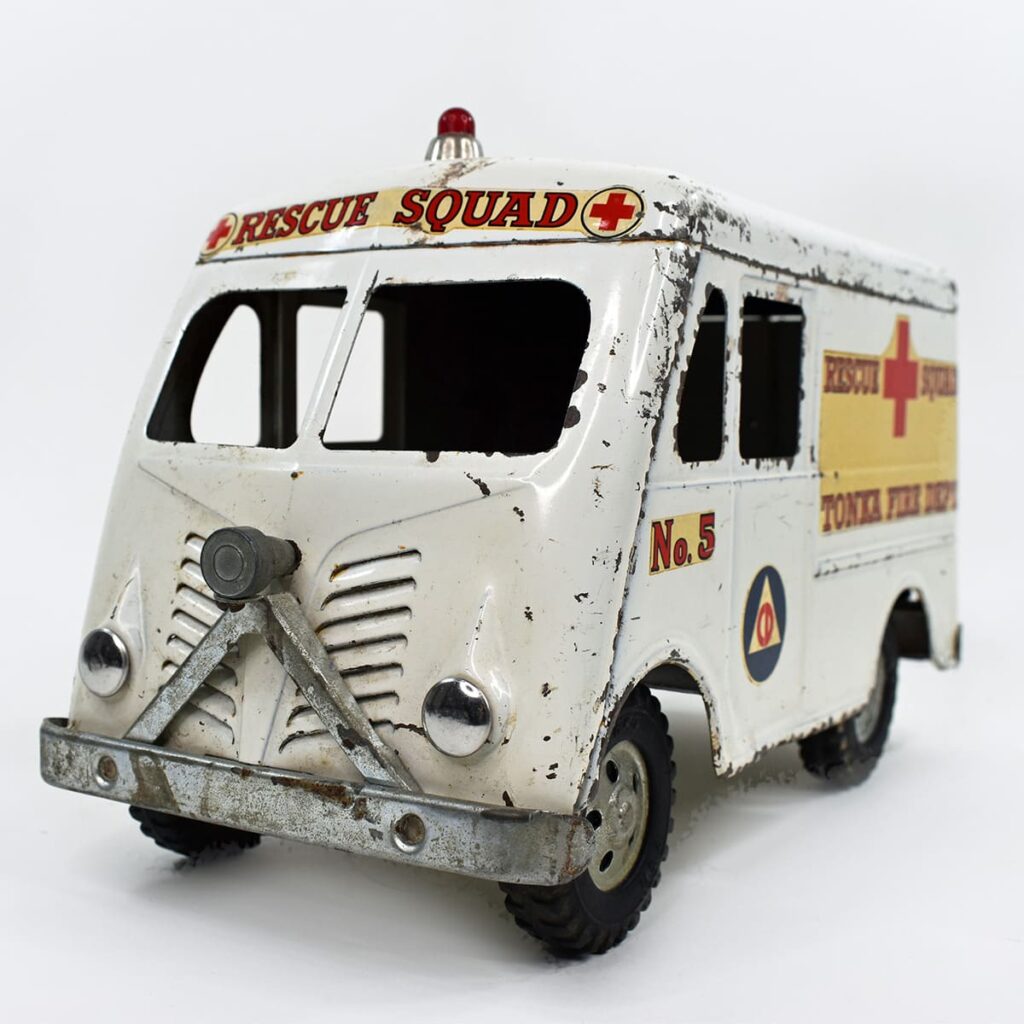 Tonka store rescue ambulance