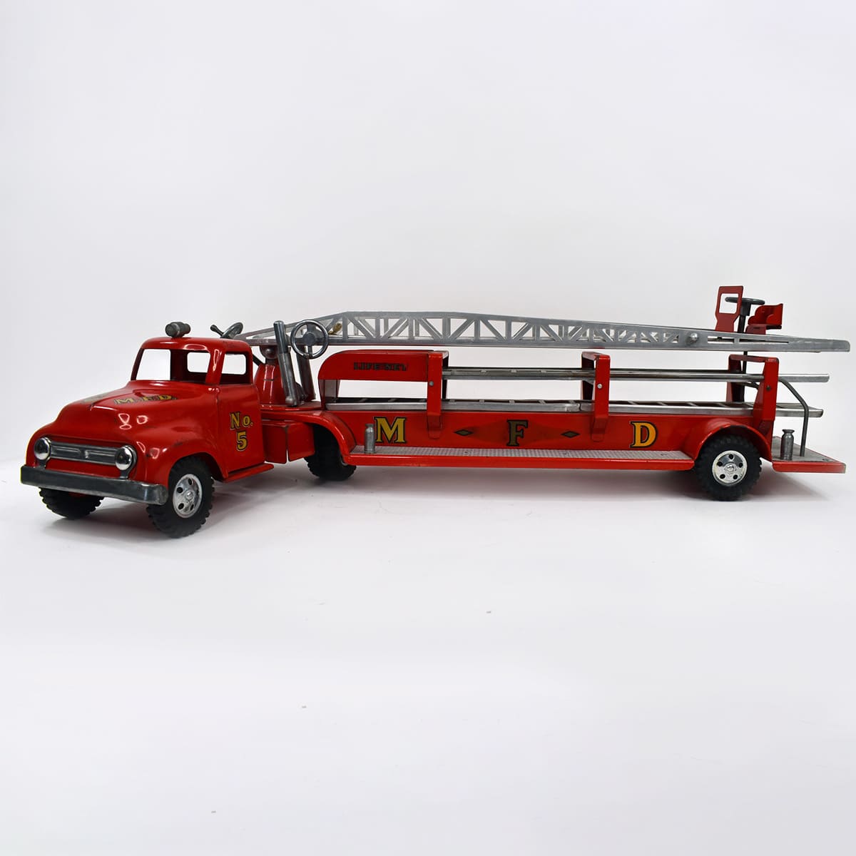 1954 Tonka MFD Arial Ladder Fire Truck No 5