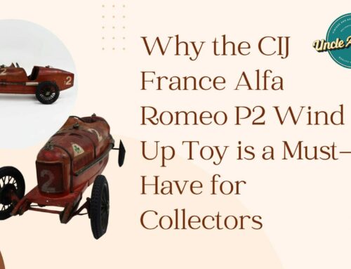 Why the CIJ France Alfa Romeo P2 Wind Up Toy is a Must-Have for Collectors